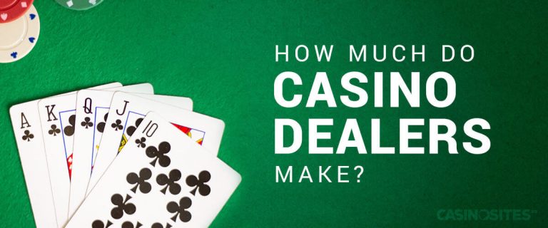 casino blackjack dealer salary