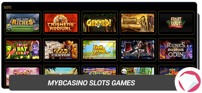 MYB Casino Slots games